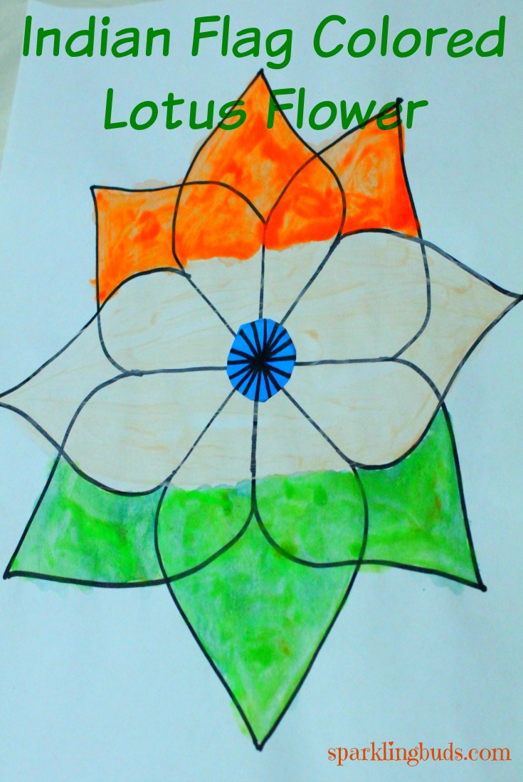 735x1100 It S Here Indian Flag Paintings How To Draw National Of India Step - Flag Of India Drawing