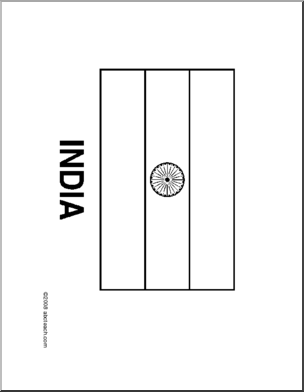 304x392 Flag India - Flag Of India Drawing