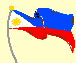 300x250 Flag Of The Philippines Drawing - Flag Of The Philippines Drawing