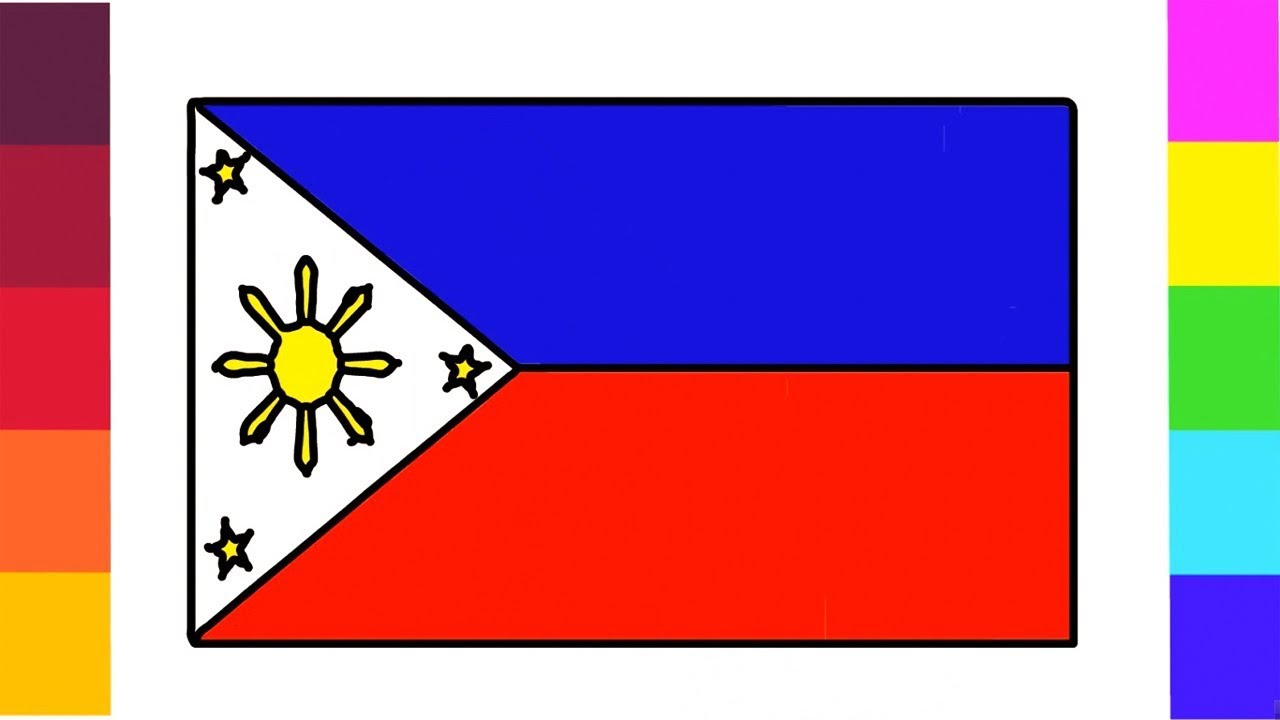 Use flag colours. Флаг эскиз. Philippines Flag drawing. Draw the Flag. How to draw Flags.