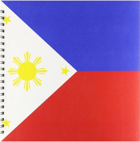 588x600 Inspirationzstore Flags - Flag Of The Philippines Drawing