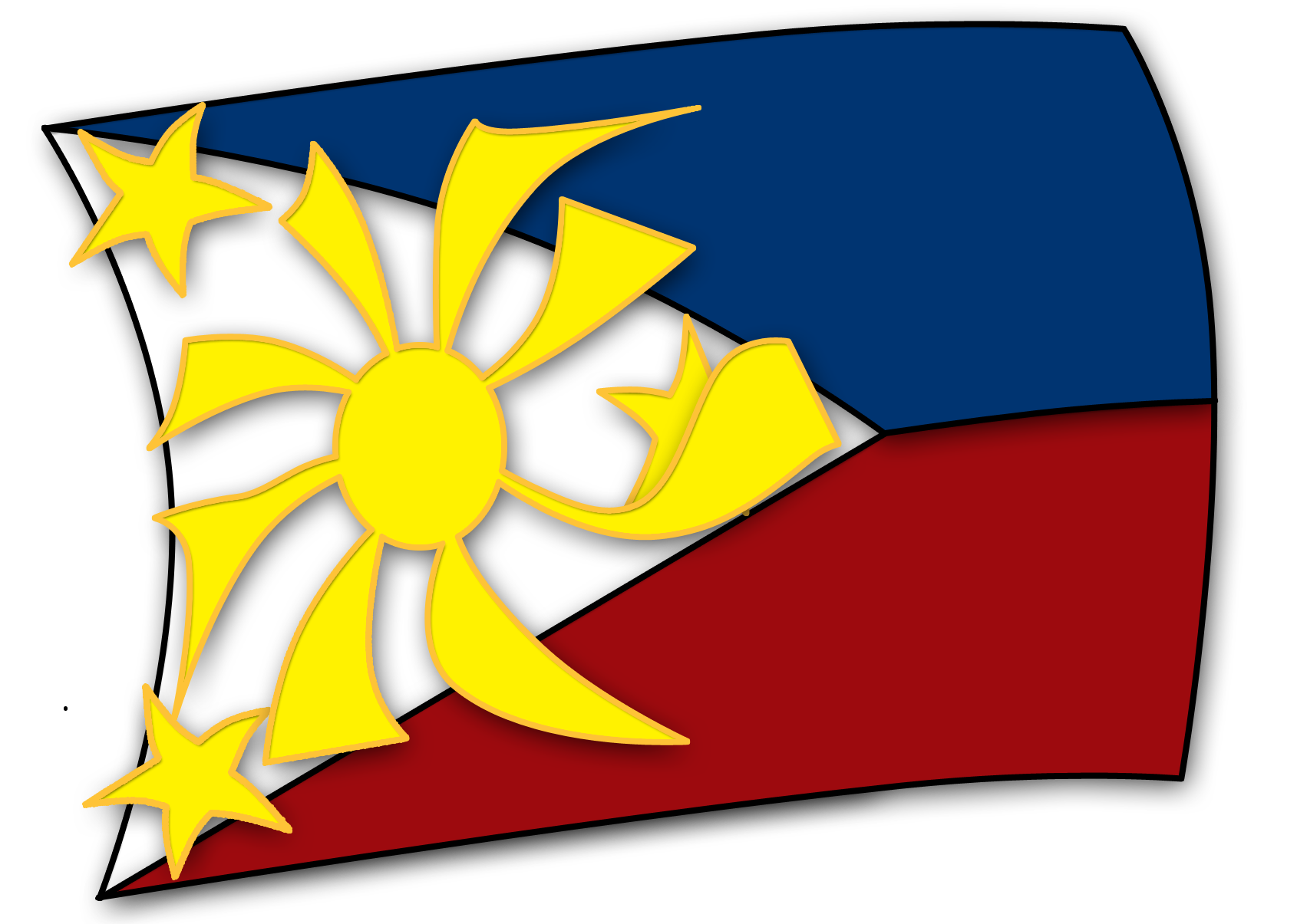 1690x1205 Jeepney Drawing Filipino Traditional Transparent Png Clipart - Flag Of The Philippines Drawing