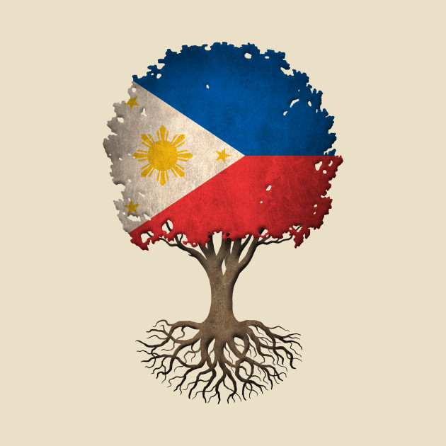 630x630 Tree Of Life With Filipino Flag - Flag Of The Philippines Drawing
