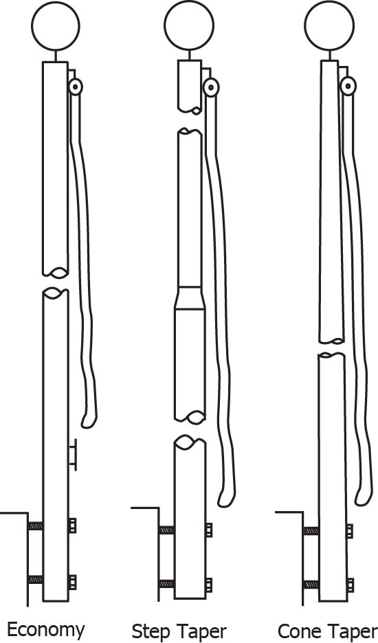 550x936 Flag Outlet - Flag Pole Drawing