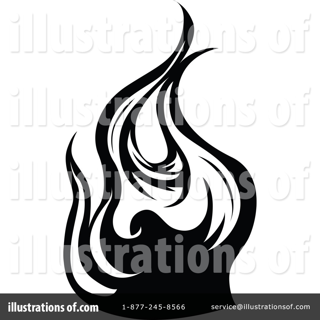 1024x1024 Flame Clipart Line Drawing - Flame Line Drawing