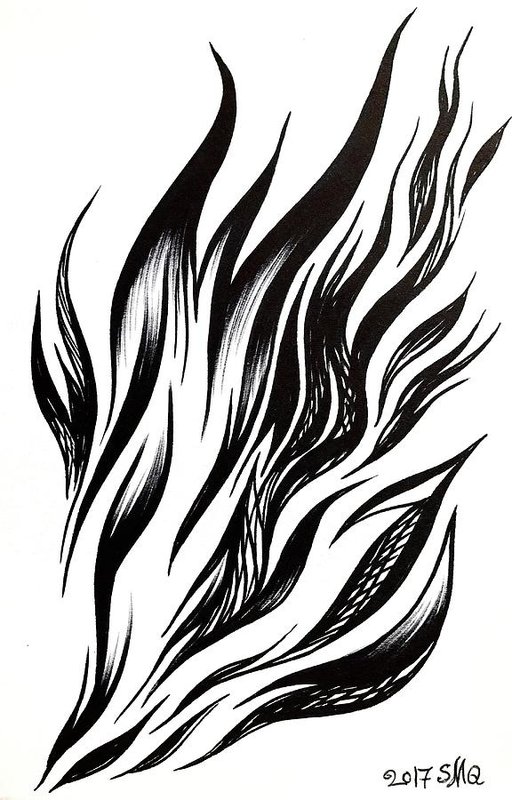 Flame Line Drawing at Explore collection of Flame