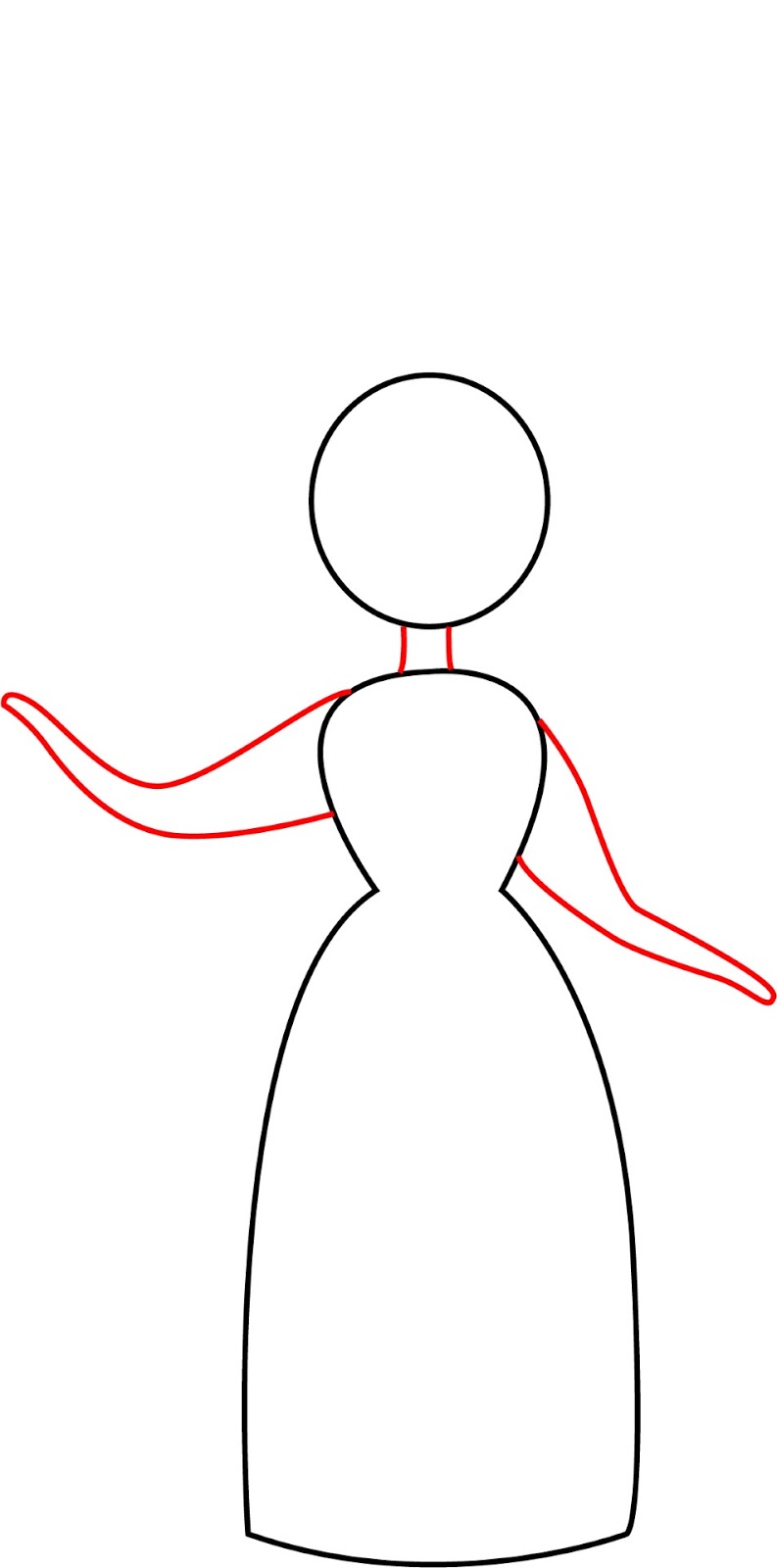 793x1600 How To Draw Flame Princess From Adventure Time - Flame Princess Drawing