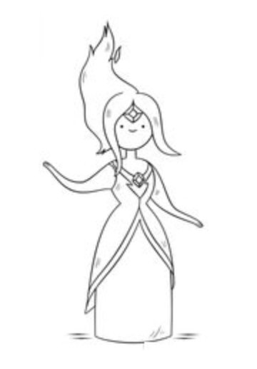360x518 How To Draw Flame Princess - Flame Princess Drawing