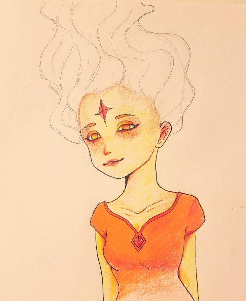 836x1024 Wip Flame Princess Amino - Flame Princess Drawing