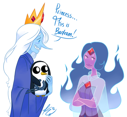 500x458 finn the human adventure time flame princess ice prince yeah i - Flame Princess Drawing