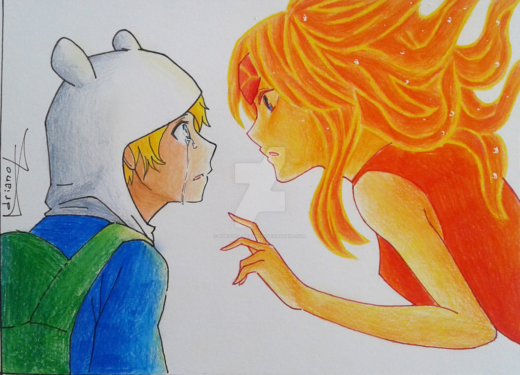 1051x759 Finn And Flame Princess - Flame Princess Drawing