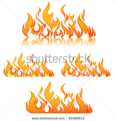450x470 Fire Flames Tattoo Designs - Flame Tattoo Drawings