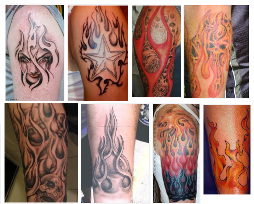 503x405 Top Flame Tattoo Designs With Pictures Styles At Life - Flame Tattoo Drawings