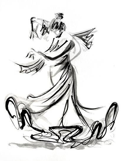 414x549 Dibujos De Bailaoras Flamencas - Flamenco Dancer Drawing