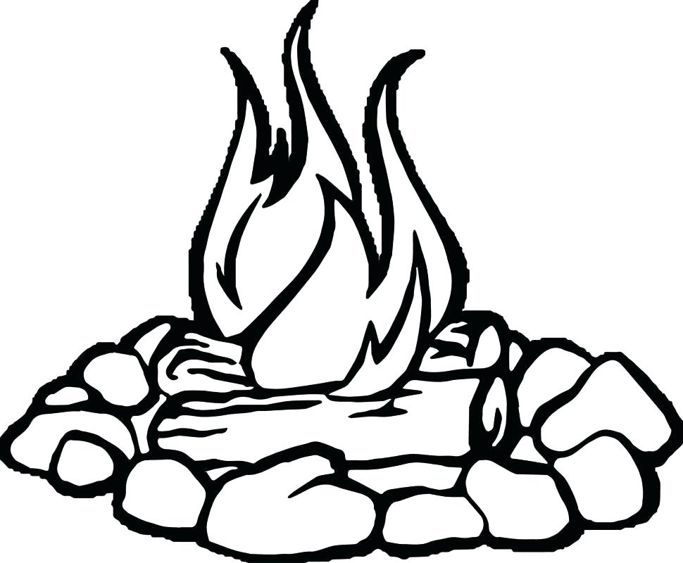 970x800 homely design flames coloring pages fire at getcolorings com free - Flames Outline Drawing