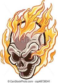 188x268 image result for drawings of flaming skulls drawing - Flaming Skull Drawing