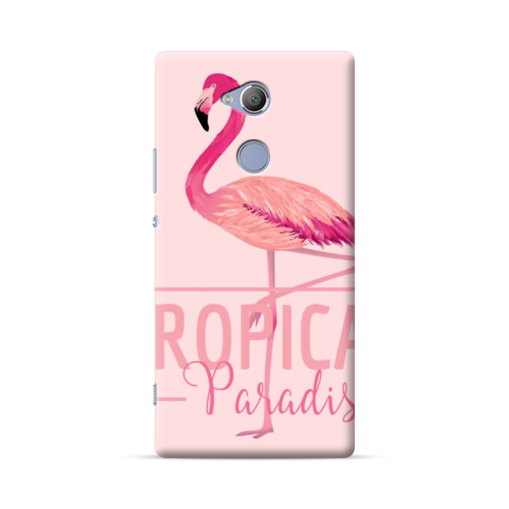 1000x1000 tropical bird flamingo drawing sony xperia ultra case - Flamingo Drawing