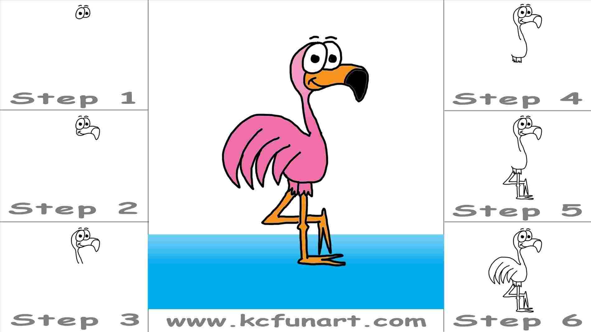 1900x1068 Drawing Template Little Lamb Adventurer Club - Flamingo Drawing Template