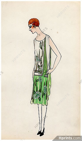 278x480 original fashion drawing flapper fashion style - Flapper Drawing