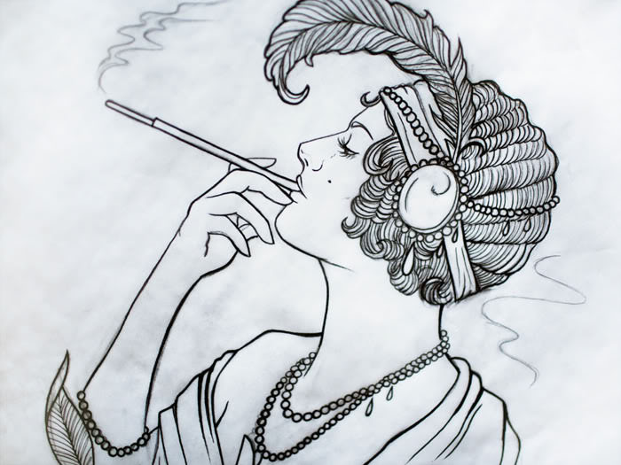 Flapper Drawing at Explore collection of Flapper