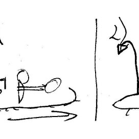 272x272 One Student's Drawing For The Path Of A Flare From A Moving - Flare Drawing