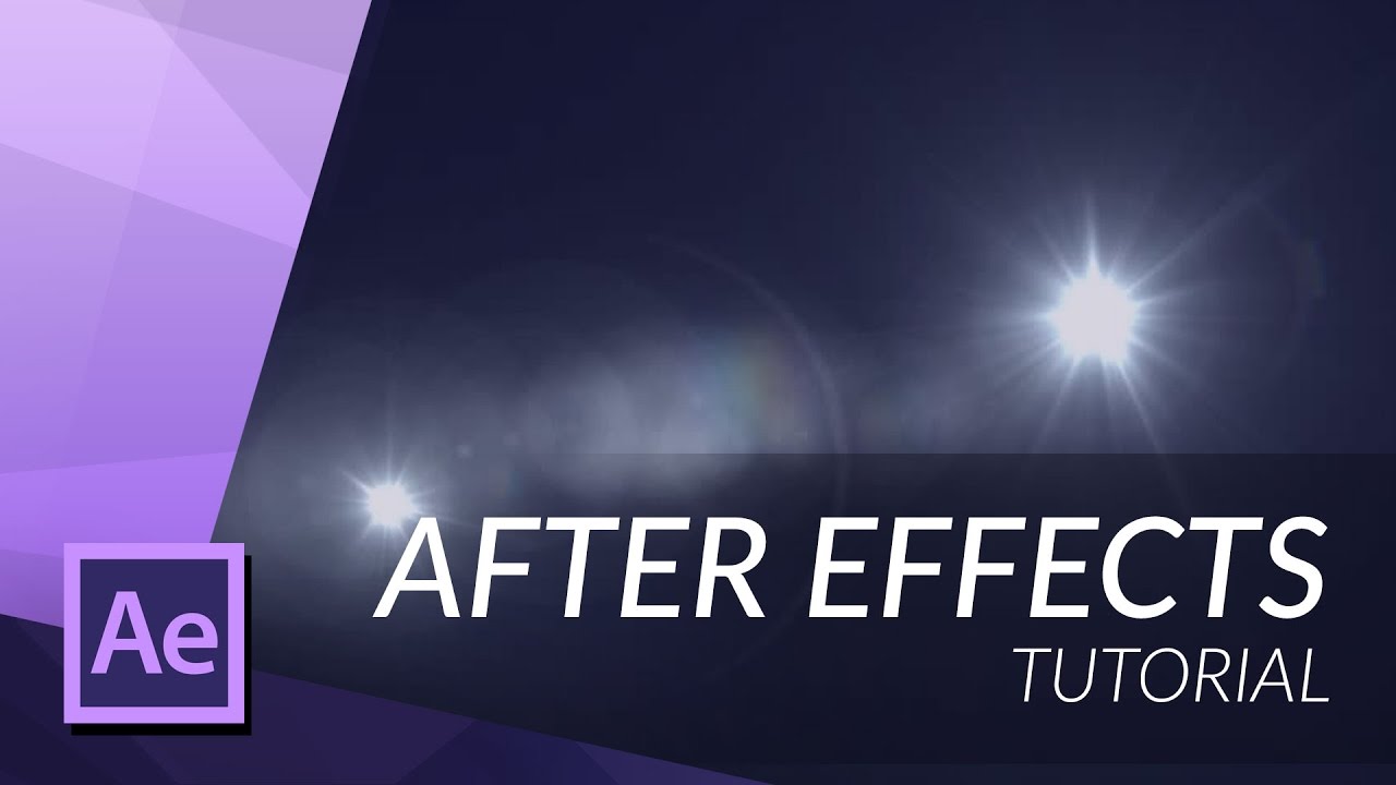 1280x720 Optical Flare Drawing In After Effects - Flare Drawing