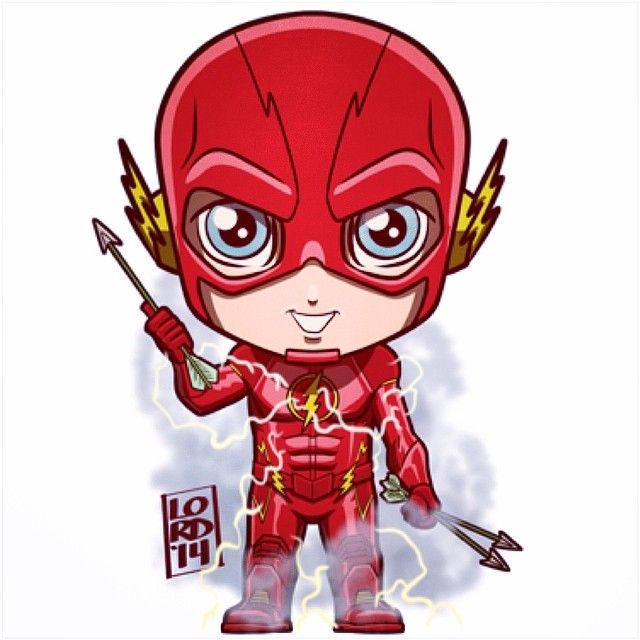 640x640 the flash credit to lord mesa arrow supergirl, flash - Flash Cartoon Drawing