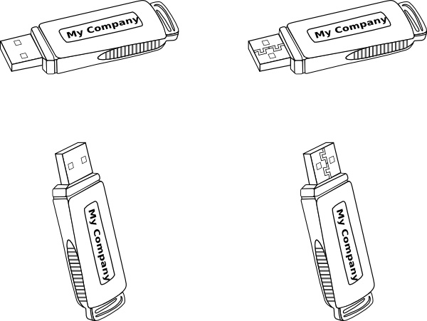 600x451 usb flash drive clip art free vector in open office drawing - Flash Drive Drawing