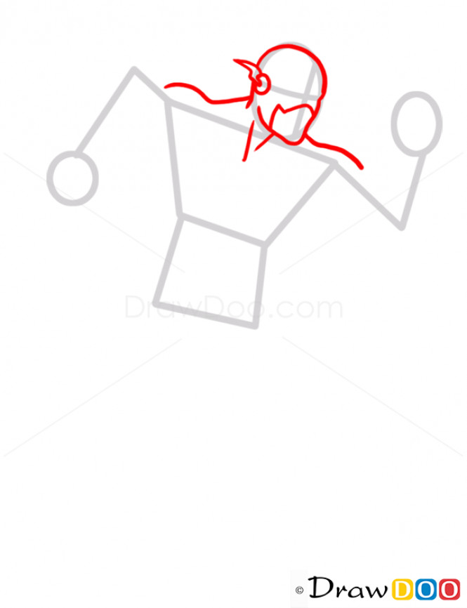 665x866 How To Draw The Flash Logo How To Draw The Flash Logo Really Easy - Flash Logo Drawing