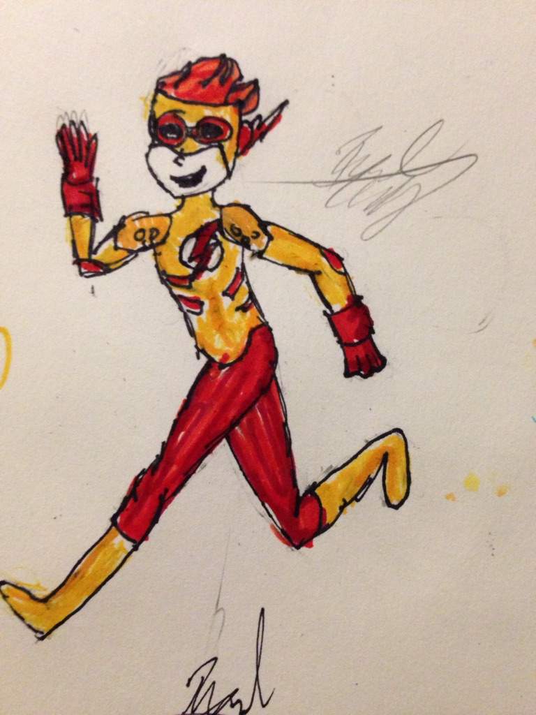 768x1024 inktober day run dc entertainment amino - Flash Running Drawing