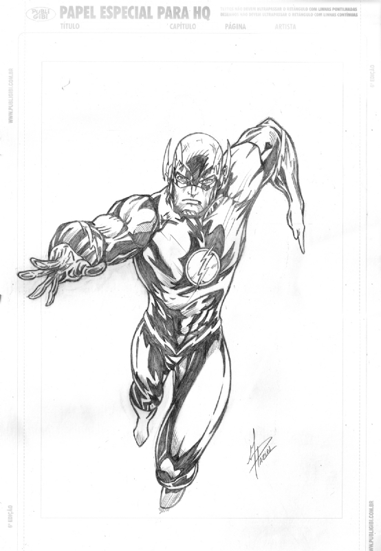 554x800 just flash running in marc pazin's pin ups, commissions - Flash Running Drawing