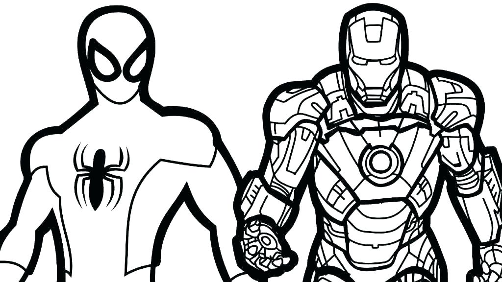1024x576 Superhero Coloring Pages Printable Pages To Color Marvel Coloring - Flash Superhero Drawing