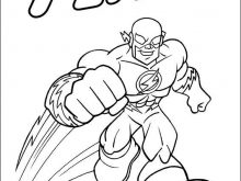 220x165 flash superhero printable coloring pages flash superheroes - Flash Superhero Drawing