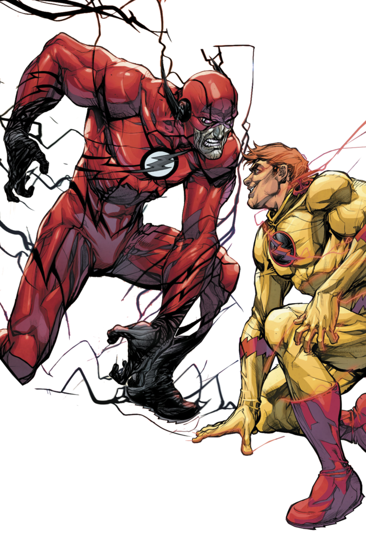 739x1080 Drawing Flash Comic Huge Freebie! Download For Powerpoint - Flash Superhero Drawing