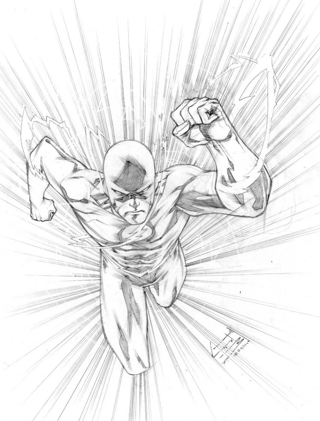 1024x1345 Coloring Pages Outstanding Flash Superherog Pages The Free - Flash Superhero Drawing