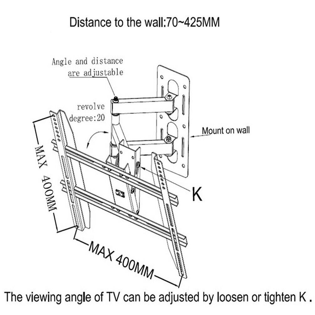 1006x1006 Tv Wall Mount Bracket For Most Of Inch Led, Lcd, And Plasma - Flat Screen Tv Drawing