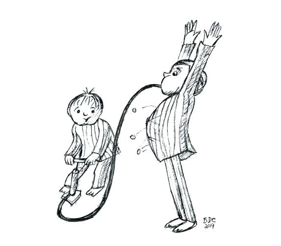 572x500 Flat Stanley Coloring - Flat Stanley Drawing