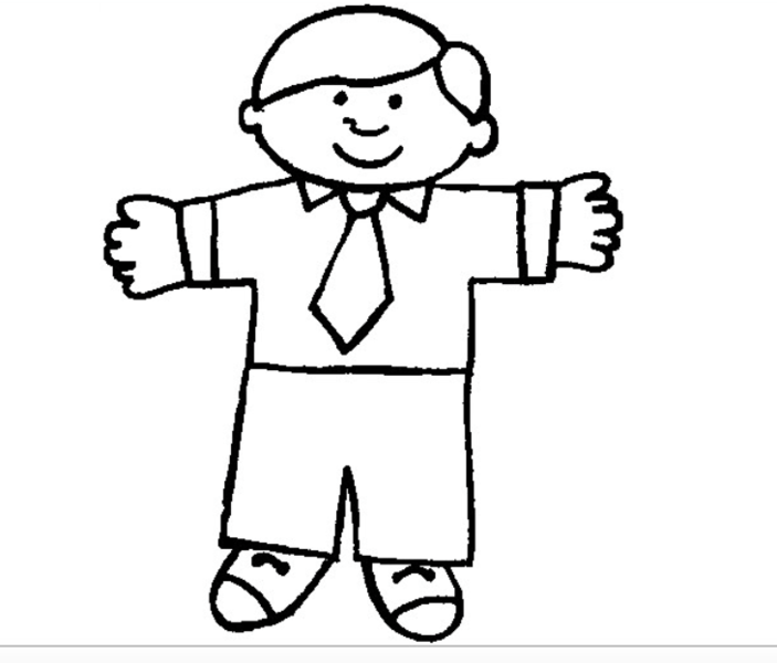 703x600 Flat Stanley Class With Lia! - Flat Stanley Drawing