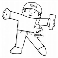 230x230 Prissy Design Flat Stanley Coloring - Flat Stanley Drawing