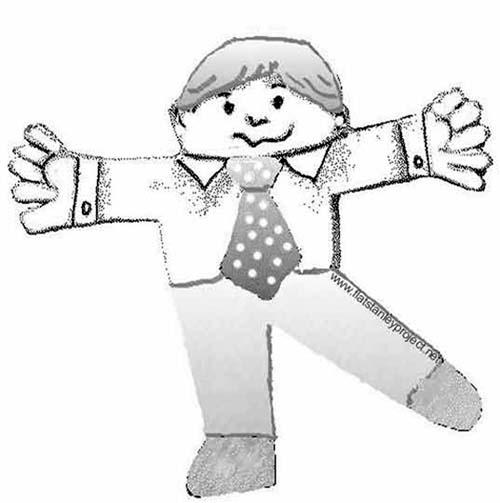 500x503 Where In The World Is Flat Stanley Twin Cities - Flat Stanley Drawing