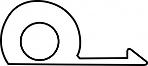 300x135 Run Flat Tires - Flat Tire Drawing