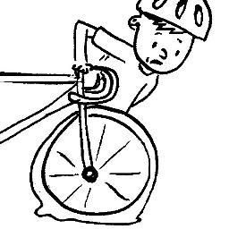 256x256 Flat Tire - Flat Tire Drawing