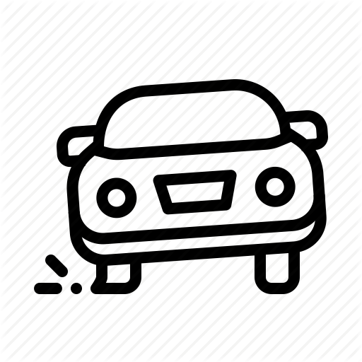 512x512 car, flat tire, puncture, repair, tire, tyre, wheel icon - Flat Tire Drawing