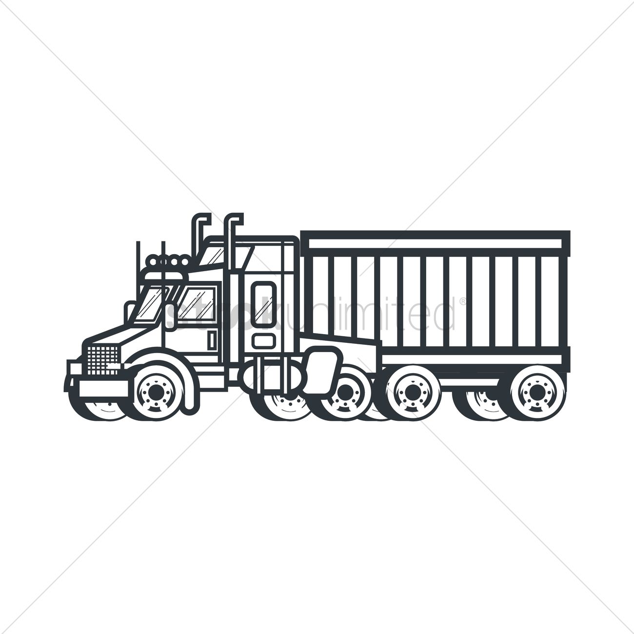 Flatbed Truck Drawing at Explore collection of