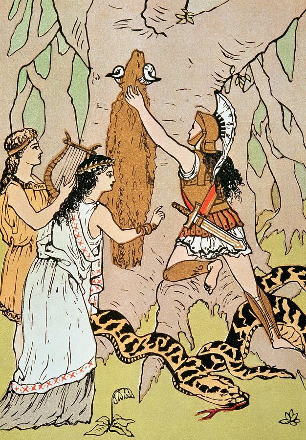 626x900 jason seizing the golden fleece drawing - Fleece Drawing