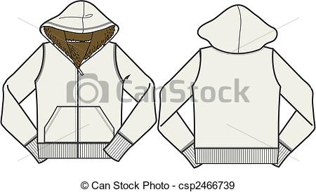 450x274 lady fashion fleece jacket - Fleece Drawing