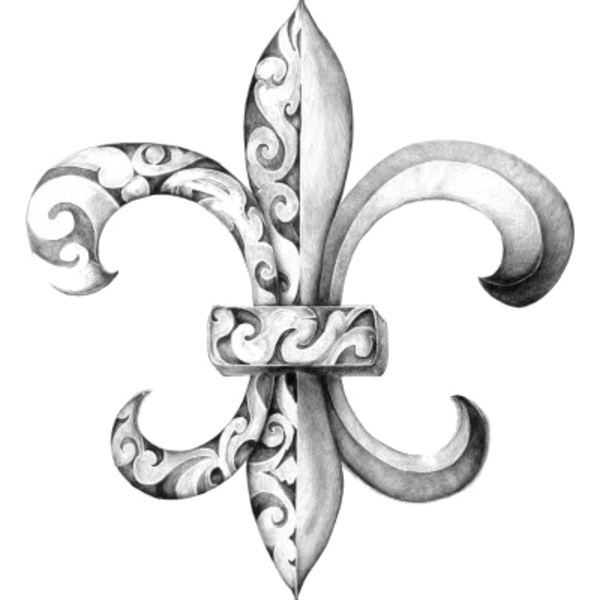 Fleur De Lis Drawing