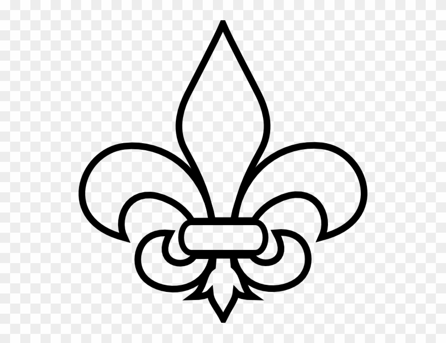 880x678 Royalty Free Download Crawfish Clipart Fleur De - Fleur De Lis Drawing