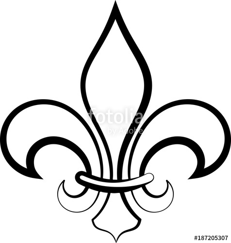 Fleur De Lys Drawing at PaintingValley.com | Explore collection of ...