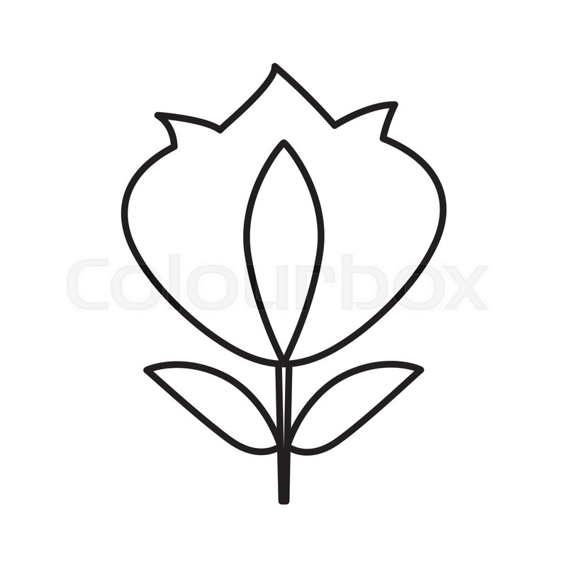 800x800 Fleur De Lys Isolated Icon Vector Stock Vector Colourbox - Fleur De Lys Drawing